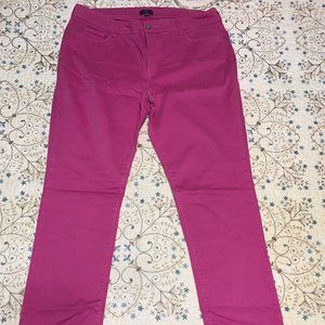 NYDJ Hot Pink Jeans - Size 16 - MADE IN THE USA!!
